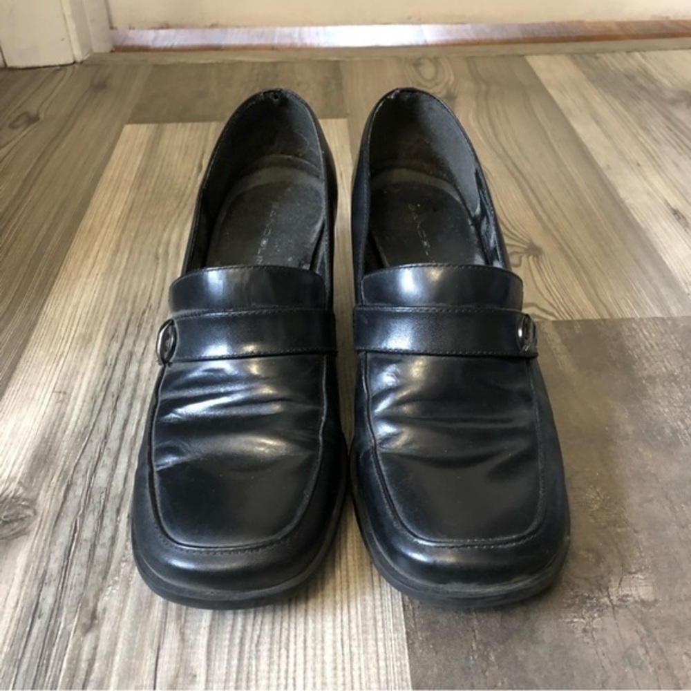 Bandolino Y2K 90s Chunky‎ Slip On Leather Loafers  9